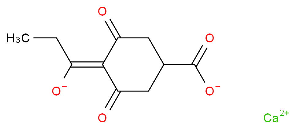 调环酸钙_分子结构_CAS_127277-53-6)