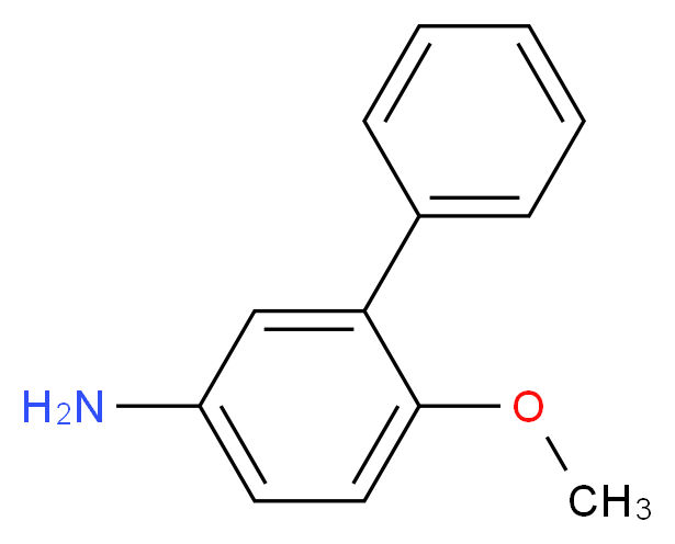 3-PHENYL-4-ANISIDINE_分子结构_CAS_56970-26-4)