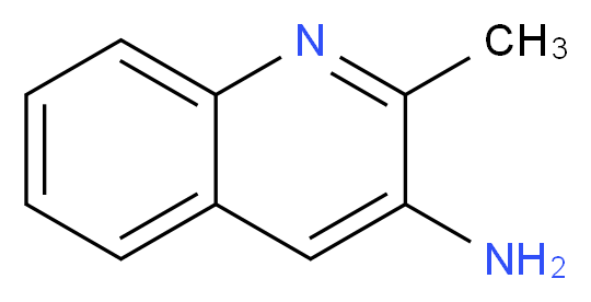 2-Methylquinolin-3-amine_分子结构_CAS_21352-22-7)