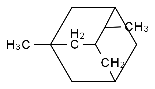 1,4-dimethyladamantane_分子结构_CAS_16267-35-9