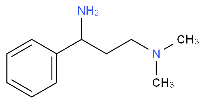 (3-amino-3-phenylpropyl)dimethylamine_分子结构_CAS_942-86-9)