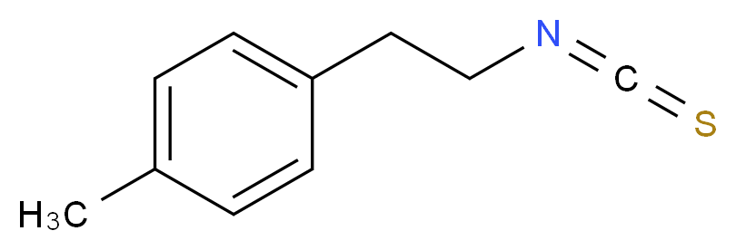 4-Methylphenethyl isothiocyanate_分子结构_CAS_13203-39-9)