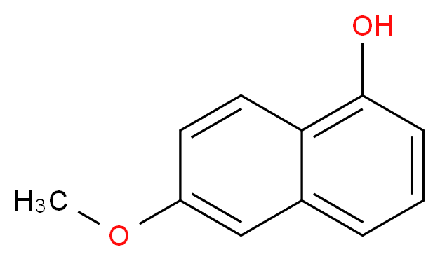 6-Methoxynaphthalen-1-ol_分子结构_CAS_22604-07-5)