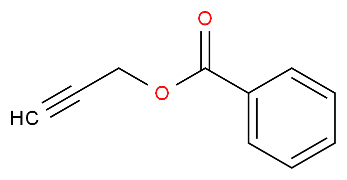 苯酸炔丙酯_分子结构_CAS_6750-04-5)