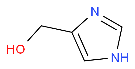 4-(Hydroxymethyl)-1H-imidazole 97%_分子结构_CAS_822-55-9)