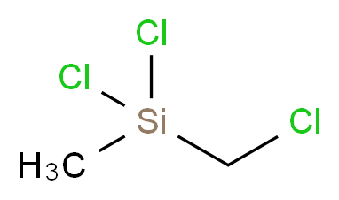 甲基氯甲基二氯硅烷_分子结构_CAS_1558-33-4)