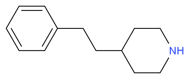 4-(2-phenylethyl)piperidine_分子结构_CAS_24152-41-8