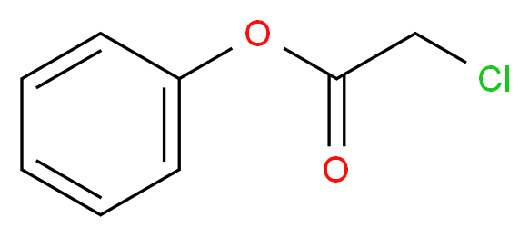 phenyl 2-chloroacetate_分子结构_CAS_620-73-5