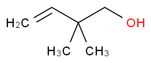 2,2-dimethyl-3-buten-1-ol_分子结构_CAS_918-83-2)