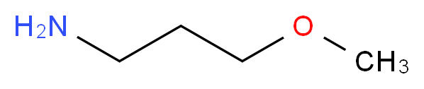 3-methoxypropan-1-amine_分子结构_CAS_5332-73-0