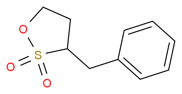 3-benzyl-[1,2]oxathiolane 2,2-dioxide_分子结构_CAS_14543-43-2)