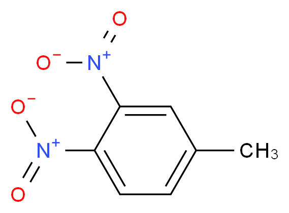 3,4-DINITROTOLUENE_分子结构_CAS_610-39-9)