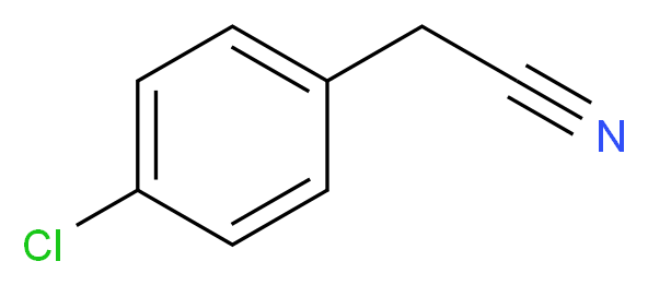 P-CHLOROBENZYL CYANIDE_分子结构_CAS_140-53-4)