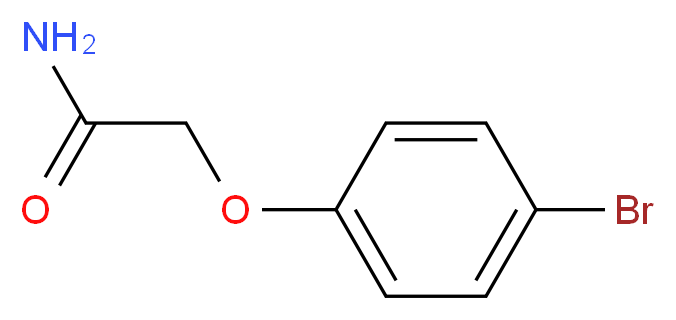 2-(4-Bromophenoxy)acetamide_分子结构_CAS_35368-75-3)