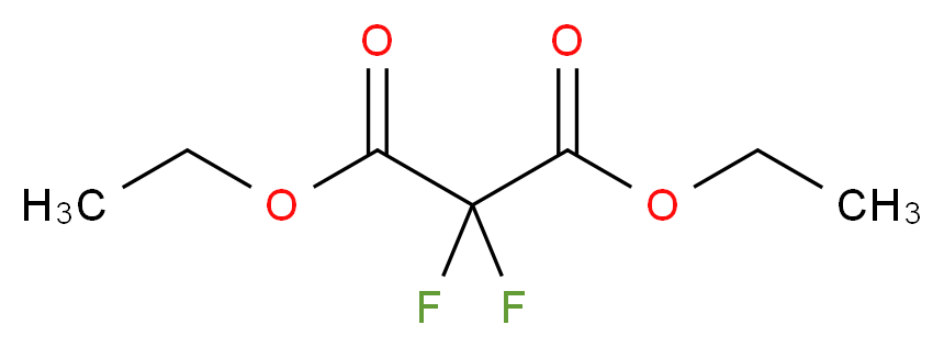 Diethyl 2,2-difluoromalonate 98%_分子结构_CAS_680-65-9)