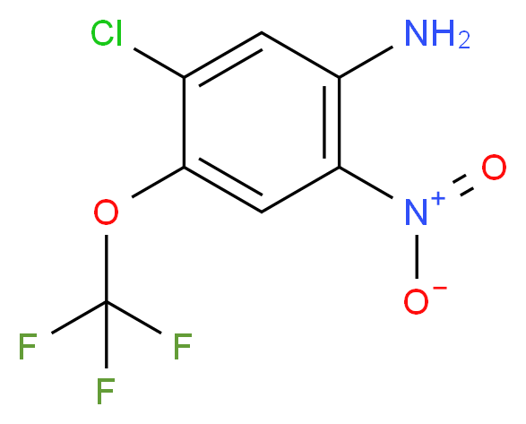 5-Chloro-2-nitro-4-(trifluoromethoxy)aniline 98%_分子结构_CAS_914637-23-3)