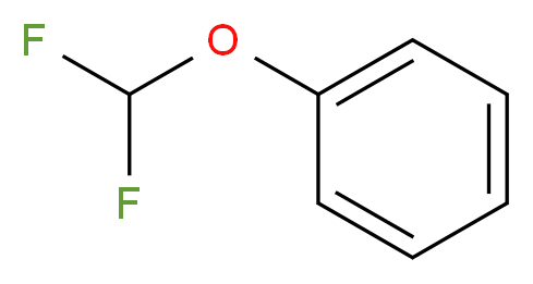 (Difluoromethoxy)benzene_分子结构_CAS_458-92-4)