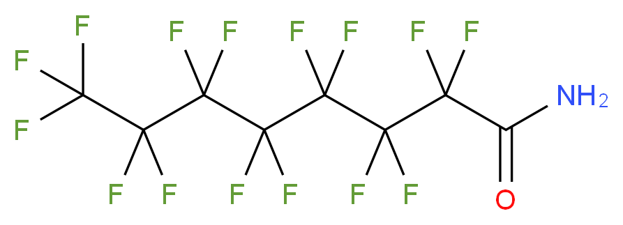 Perfluorooctanamide 97%_分子结构_CAS_423-54-1)