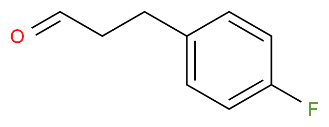 3-(4-FLUOROPHENYL)PROPIONALDEHYDE_分子结构_CAS_63416-70-6)