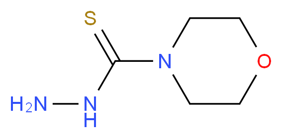 morpholine-4-carbothiohydrazide_分子结构_CAS_6499-15-6)