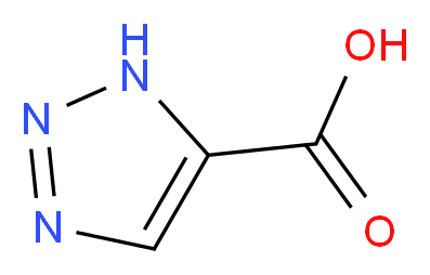 2H-1,2,3-triazole-4-carboxylic acid_分子结构_CAS_)