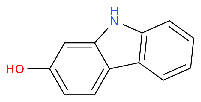9H-carbazol-2-ol_分子结构_CAS_)