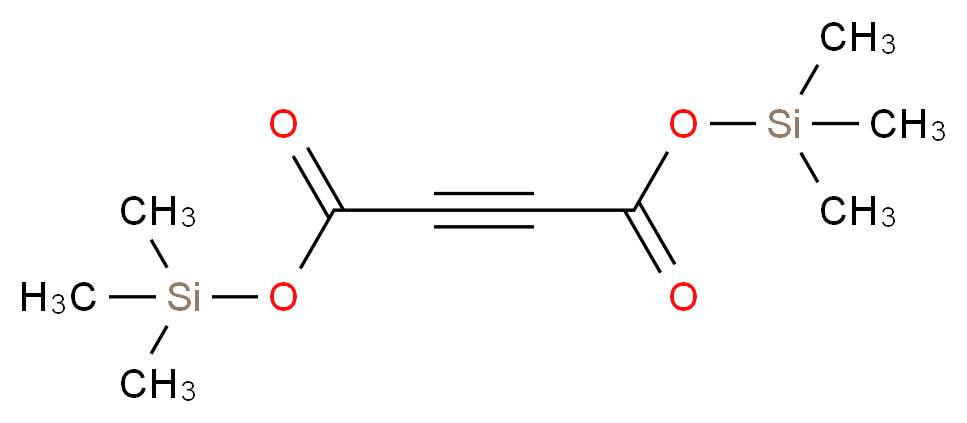 1,4-ditrimethylsilyl but-2-ynedioate_分子结构_CAS_76734-92-4