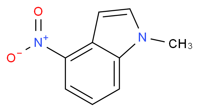 1-METHYL-4-NITRO-1H-INDOLE_分子结构_CAS_91482-63-2)