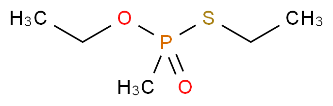 O,S-Diethyl Methylphosphonothioate_分子结构_CAS_2511-10-6)