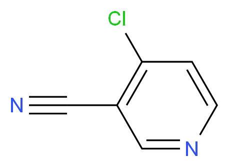 4-Chloro-3-cyanopyridine_分子结构_CAS_89284-61-7)