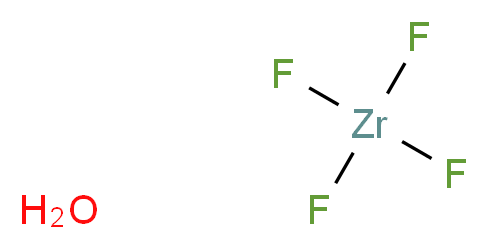 氟化锆(IV) 水合物_分子结构_CAS_15298-38-1)