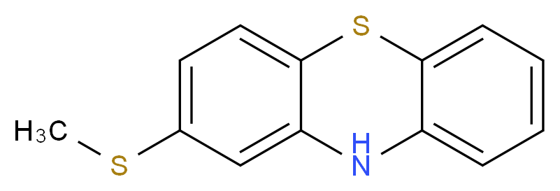 2-Methyl Thiophenothiazine_分子结构_CAS_7643-08-5)