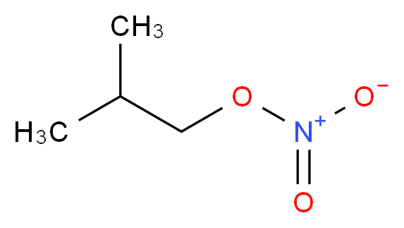 2-methylpropyl nitrate_分子结构_CAS_543-29-3