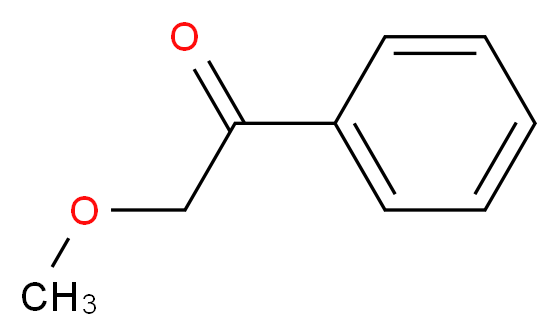 2-methoxy-1-phenylethan-1-one_分子结构_CAS_4079-52-1