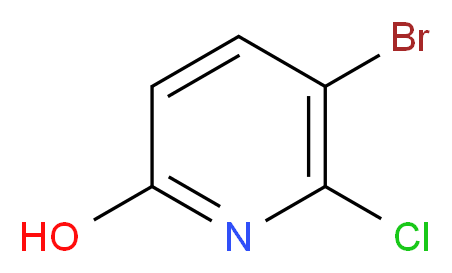 5-bromo-6-chloropyridin-2-ol_分子结构_CAS_1227603-81-7