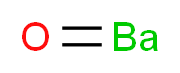 BARIUM OXIDE_分子结构_CAS_1304-28-5)