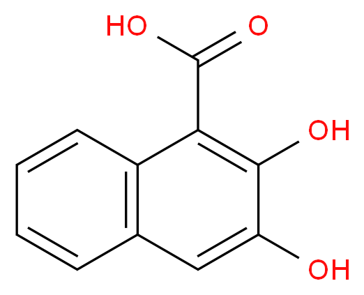 2,8-DIHYDROXY-3-NAPHTHOIC ACID_分子结构_CAS_16715-77-8)