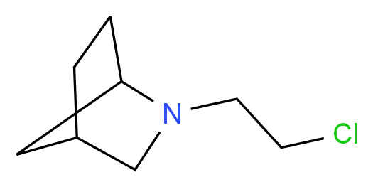2-(2-chloroethyl)-2-azabicyclo[2.2.1]heptane_分子结构_CAS_)