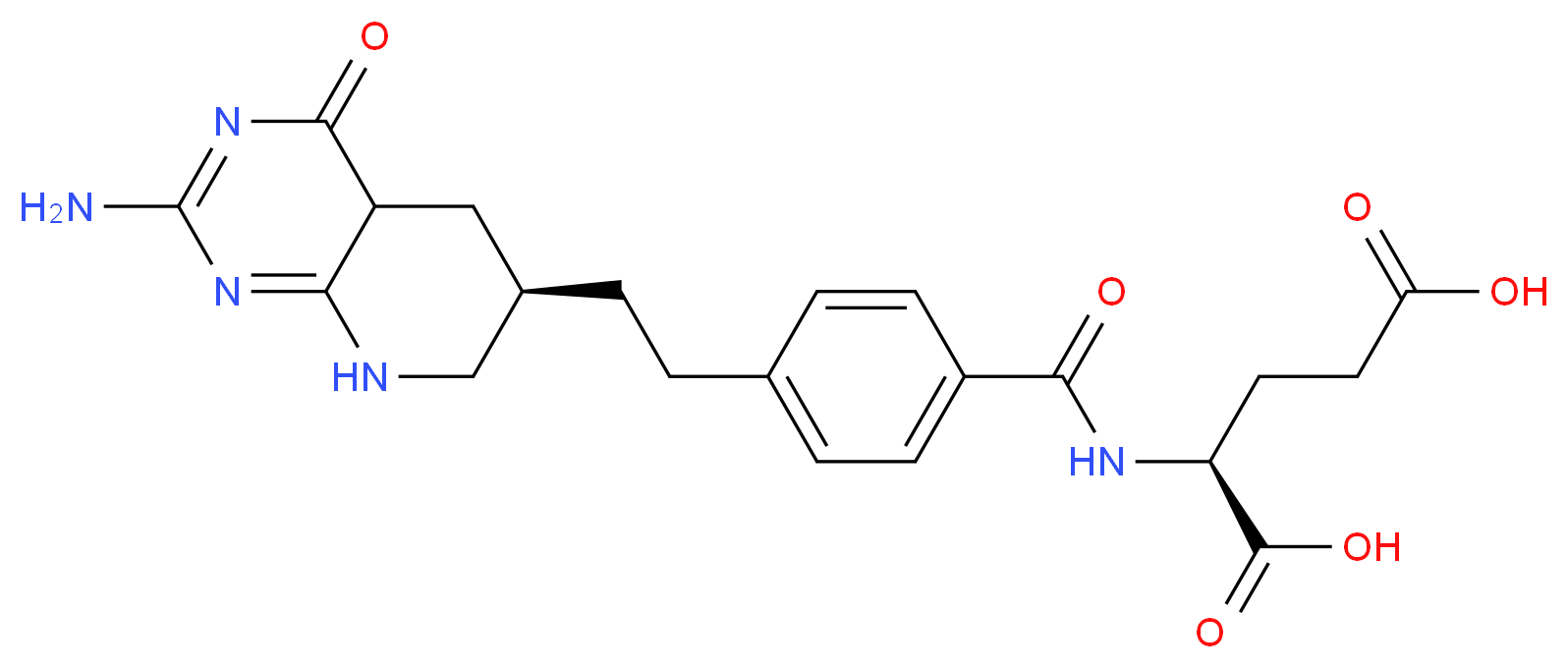 Lometrexol  _分子结构_CAS_106400-81-1)