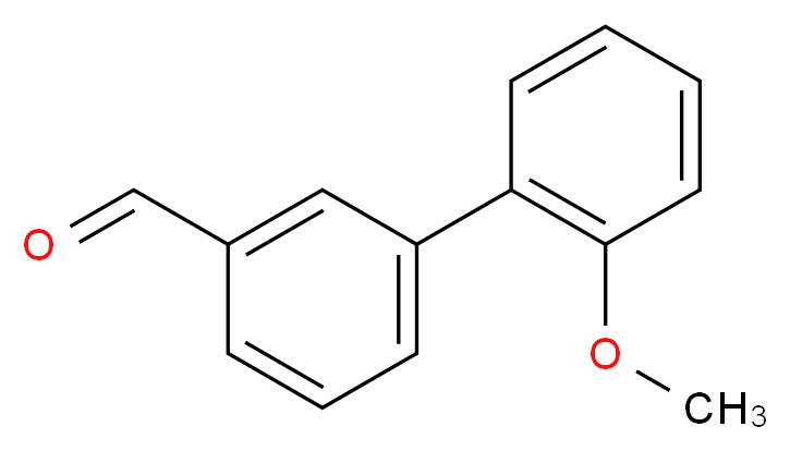 3-(2-methoxyphenyl)benzaldehyde_分子结构_CAS_122801-57-4