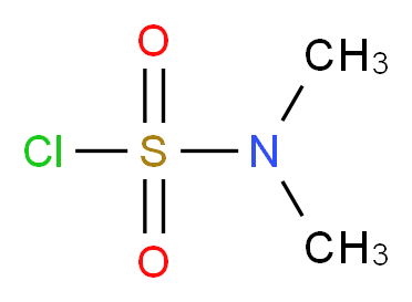 N,N-二甲胺基磺酰氯_分子结构_CAS_13360-57-1)