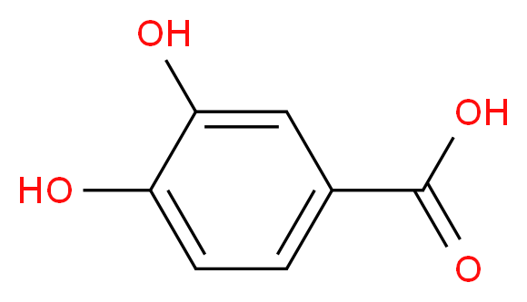 PROTOCATECHUIC ACID_分子结构_CAS_99-50-3)