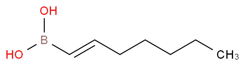 trans-Heptenylboronic acid_分子结构_CAS_57404-76-9)