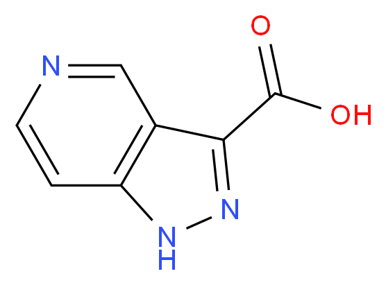 1H-Pyrazolo[4,3-c]pyridine-3-carboxylic acid_分子结构_CAS_932702-11-9)
