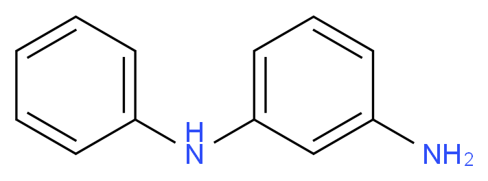 1-N-phenylbenzene-1,3-diamine_分子结构_CAS_5840-03-9