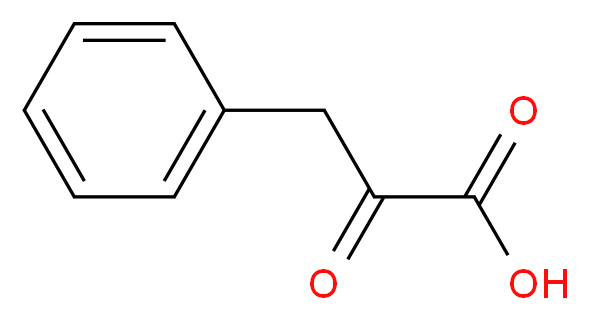 2-oxo-3-phenylpropanoic acid_分子结构_CAS_156-06-9