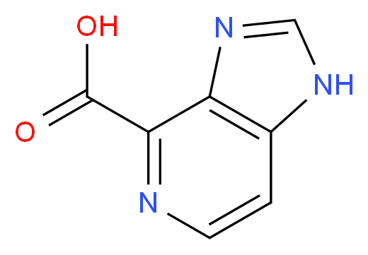 3H-Imidazo[4,5-c]pyridine-4-carboxylic acid_分子结构_CAS_933728-33-7)
