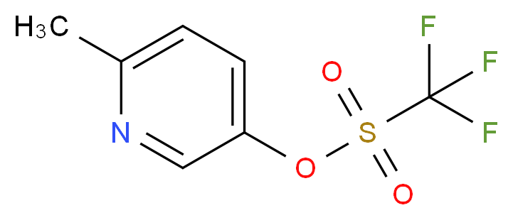 6-甲基-3-吡啶 三氟甲烷磺酸_分子结构_CAS_111770-91-3)