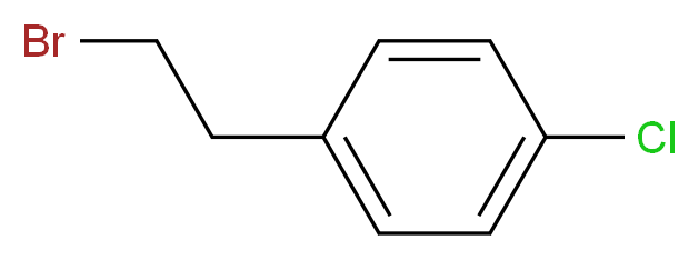 1-(2-bromoethyl)-4-chlorobenzene_分子结构_CAS_6529-53-9