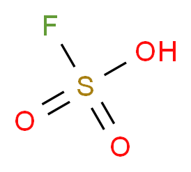 fluoranesulfonic acid_分子结构_CAS_7789-21-1